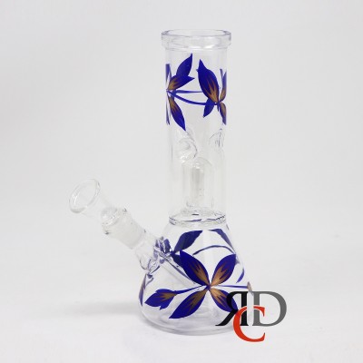 WATER PIPE SINGLE PERC HAND PAINT PR1046 1CT